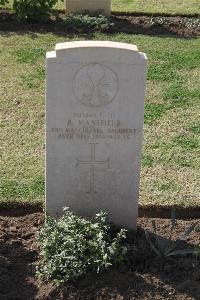 Ismailia War Memorial Cemetery - Mansfield, Richard